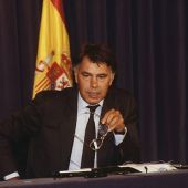 Felipe González en una rueda de prensa | 1989