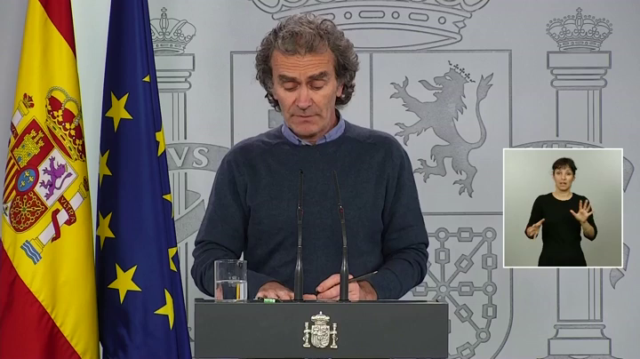 Fernando Simón: "La letalidad a lo largo del tiempo de la epidemia ha cambiado" Fernando Simón: "La letalidad a lo largo del tiempo de la epidemia ha cambiado"