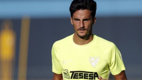Juankar, jugador del M&aacute;laga CF