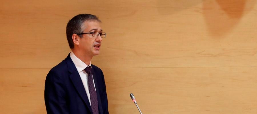 El gobernador del Banco de España, Pablo Hernández de Cos, en una imagen de archivo El gobernador del Banco de España, Pablo Hernández de Cos, en una imagen de archivo