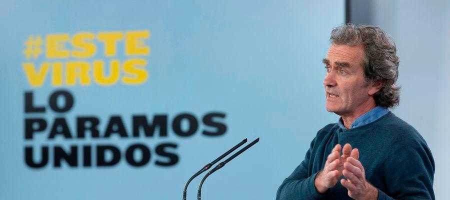 El director del Centro de Alertas y Emergencias Sanitarias del Ministerio de Sanidad, Fernando Simón El director del Centro de Alertas y Emergencias Sanitarias del Ministerio de Sanidad, Fernando Simón