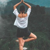 Haciendo Yoga