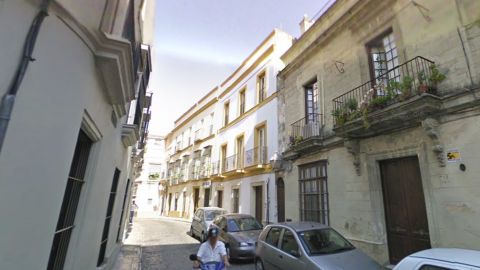 Calle Carmen, en Jerez
