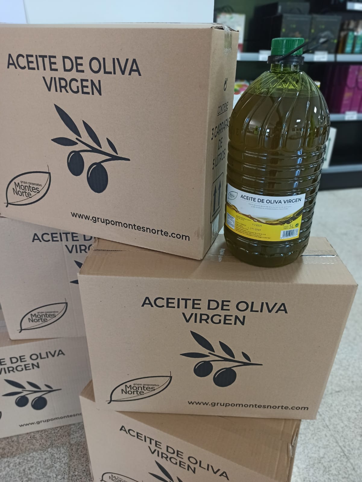 Montes Norte lanza un nuevo aceite de oliva virgen Montes Norte lanza un nuevo aceite de oliva virgen