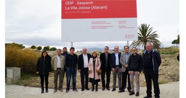 Entran las máquinas en el CEIP Gasparot de La Vila Joiosa Entran las máquinas en el CEIP Gasparot de La Vila Joiosa
