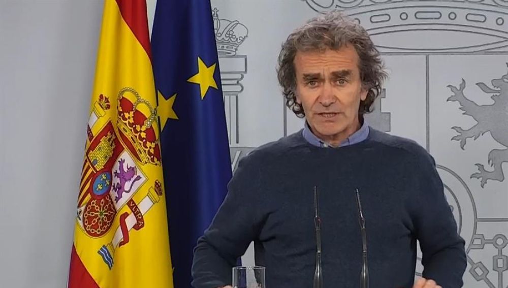 Fernando Simón informa del repunte de contagiados en Madrid
