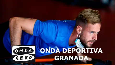 El Granada CF renueva a Aarón hasta 2023 y espera el comienzo de la última fase de entrenamientos. Onda Deportiva Granada 25/05/2020. Aarón Escandell
