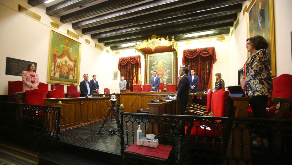 Pleno municipal del mes de mayo en Elche.