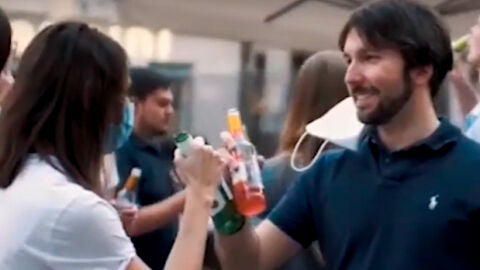 Campa&ntilde;a 'Happy hour?'