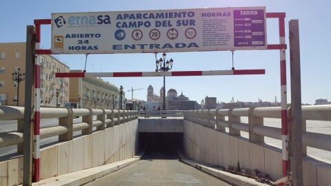 Aparcamiento de Campo del Sur