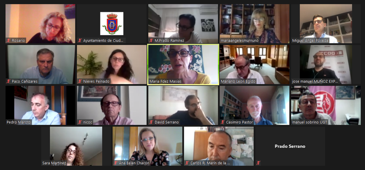 La Mesa del Fondo de Reactivación Económica aborda las bases de las ayudas para PYMES y autónomos de Ciudad Real La Mesa del Fondo de Reactivación Económica aborda las bases de las ayudas para PYMES y autónomos de Ciudad Real