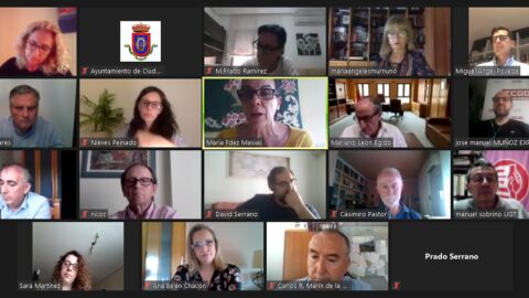 Reuni&oacute;n de la Mesa del Fondo de Reactivaci&oacute;n Econ&oacute;mica de Ciudad Real