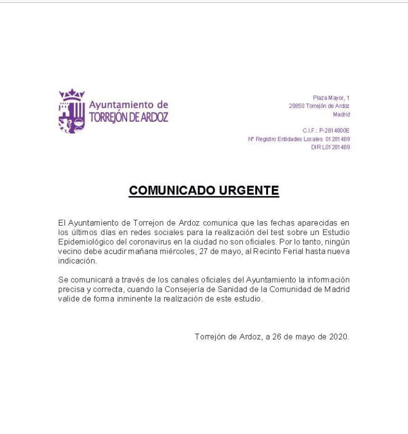 Más de uno Alcalá 27/05/2020 Más de uno Alcalá 27/05/2020