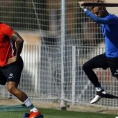 Entrenamiento del Granada C. F.