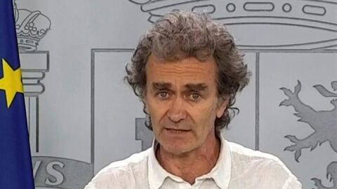 Fernando Sim&oacute;n en rueda de prensa para explicar los &uacute;ltimos datos de la epidemia