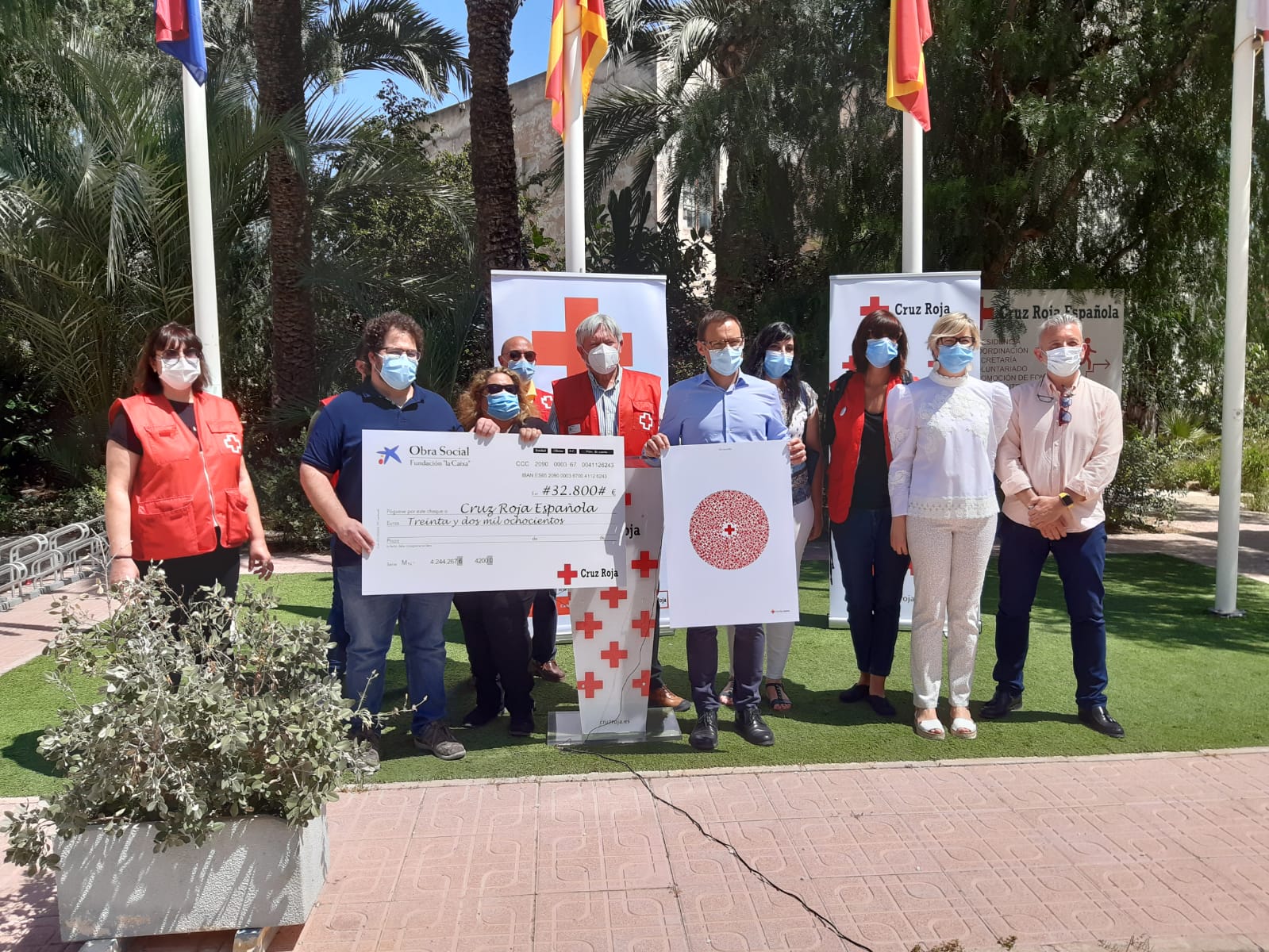 Cruz Roja Elche percibe un ligero descenso de la demanda de ayuda en el estado de alarma Cruz Roja Elche percibe un ligero descenso de la demanda de ayuda en el estado de alarma