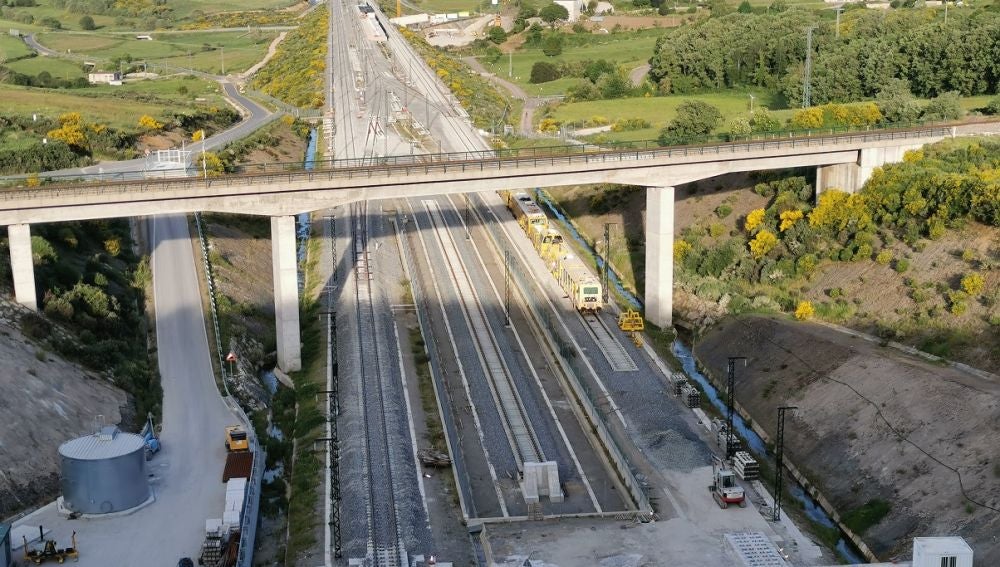 Obras do Ave en Galicia