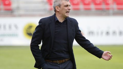 Javi de los Mozos, entrenador del Villanovense.