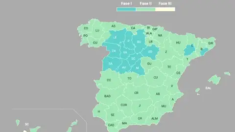 Comunidades que pasan a fase 2 y fase 3 Comunidades que pasan a fase 2 y fase 3