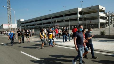 Protestas por el cierre de Nissan