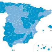 Provincias y regiones que pasan a la fase 2 y la fase 3 de la desescalada del coronavirus en España