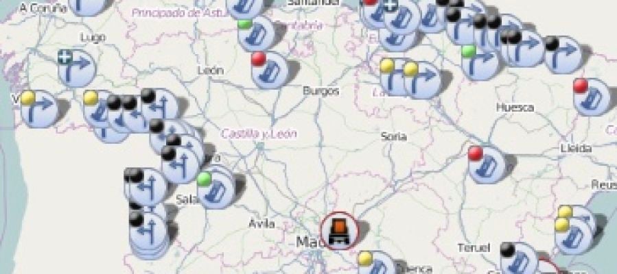 La DGT advierte de la circulación condicionada en la autovía en Tarancón La DGT advierte de la circulación condicionada en la autovía en Tarancón