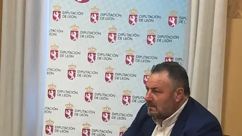 Eduardo Morán, presidente de la Diputación de León Eduardo Morán, presidente de la Diputación de León