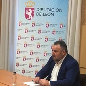 Eduardo Morán, presidente de la Diputación de León Eduardo Morán, presidente de la Diputación de León