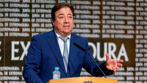 El jefe del Ejecutivo extreme&ntilde;o, Guillermo Fern&aacute;ndez Vara