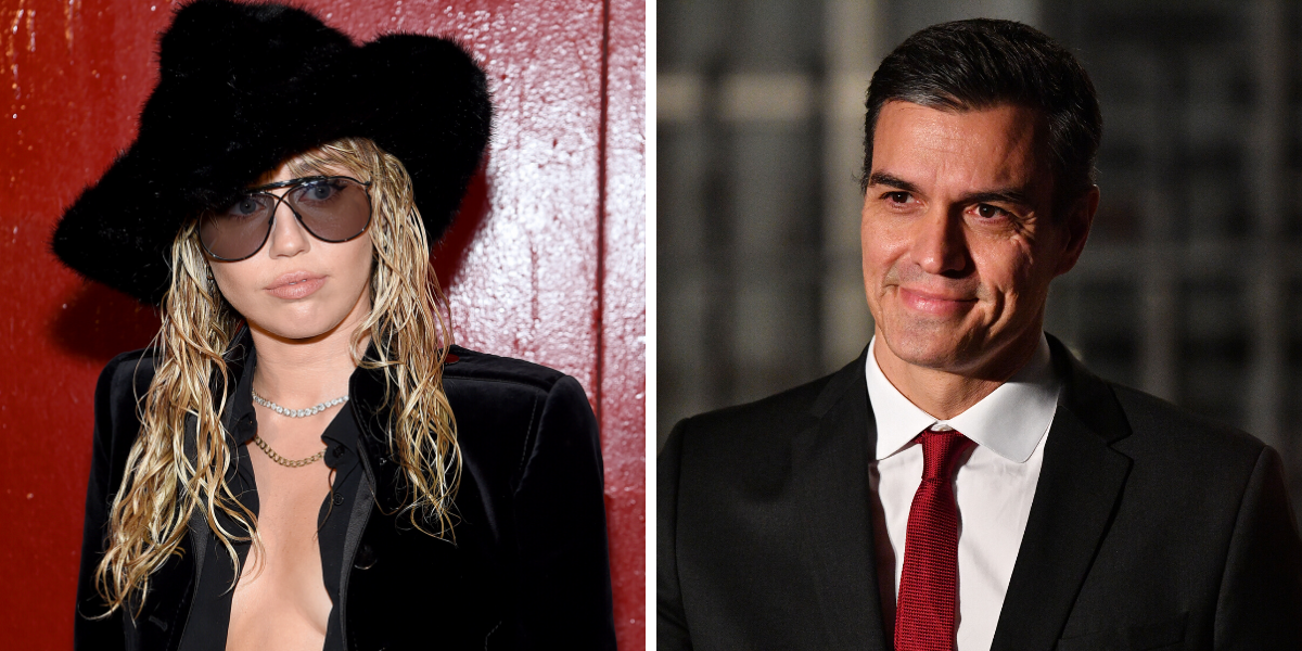 La respuesta de Pedro Sánchez a Miley Cyrus: "El nuestro es un compromiso muy fuerte" La respuesta de Pedro Sánchez a Miley Cyrus: "El nuestro es un compromiso muy fuerte"