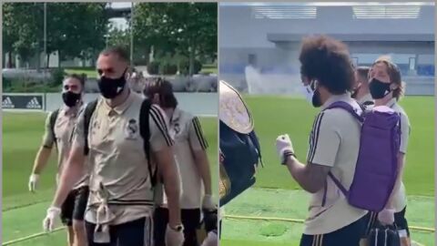 El Real Madrid llega al Alfredo di Stefano
