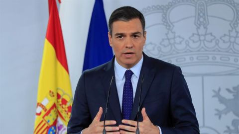 El presidente del Gobierno, Pedro S&aacute;nchez