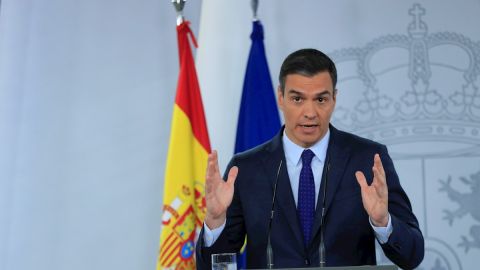 Rueda de prensa de Pedro S&aacute;nchez
