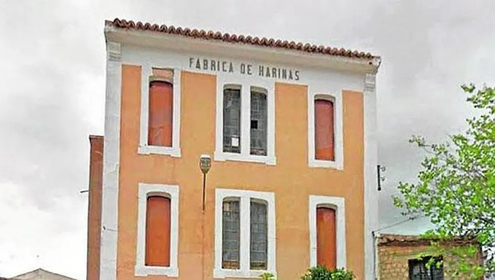 Fábrica de Harinas de Valverde de Júcar que perteneció a la familia de Virginia Pérez Buendía 