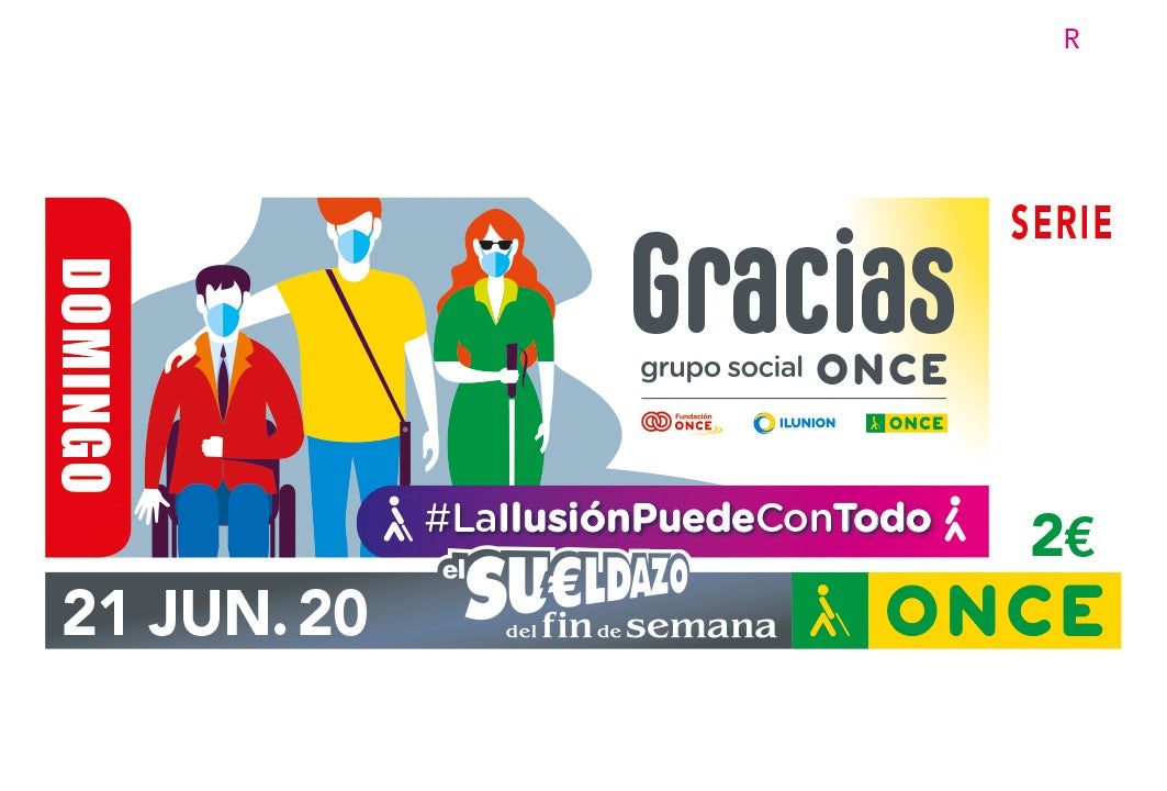 La ONCE recupera desde hoy lunes el sorteo del cupón y sus 19.000 vendedores y vendedoras a pie de calle La ONCE recupera desde hoy lunes el sorteo del cupón y sus 19.000 vendedores y vendedoras a pie de calle