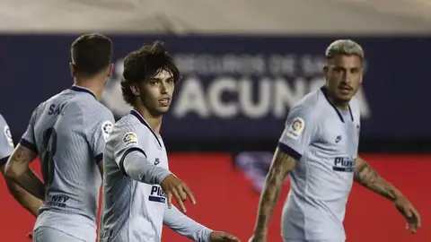 Joao Félix celebra un tanto con el Atlético de Madrid Joao Félix celebra un tanto con el Atlético de Madrid
