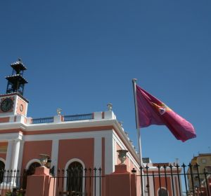 Izada de la bandera de Puerto Real Izada de la bandera de Puerto Real