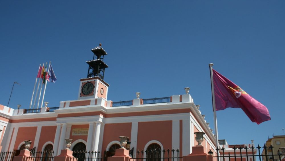 Izada de la bandera de Puerto Real