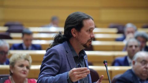  El vicepresidente segundo del Gobierno, Pablo Iglesias.