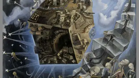 Oleo sobre lienzo de Ángeles Santos Oleo sobre lienzo de Ángeles Santos