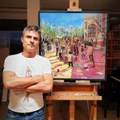 Juan Francisco Gómez Cambronero pintor daimieleño Juan Francisco Gómez Cambronero pintor daimieleño