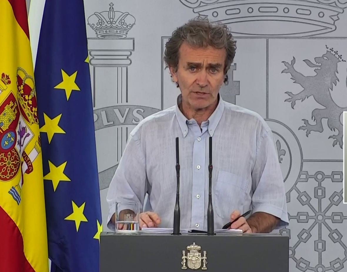 Fernando Simón recomienda no viajar entre provincias una vez finalice el estado de alarma Fernando Simón recomienda no viajar entre provincias una vez finalice el estado de alarma