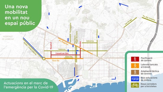 El RACC considera poc segures les mesures de mobilitat de l’Ajuntament de Barcelona en el desconfinament El RACC considera poc segures les mesures de mobilitat de l’Ajuntament de Barcelona en el desconfinament