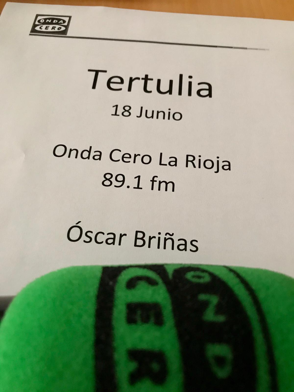 La Brújula de La Rioja Tertulia 18/06/2020 La Brújula de La Rioja Tertulia 18/06/2020