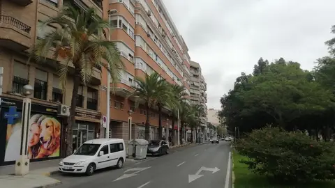 Avenida de la Libertad de Elche. Avenida de la Libertad de Elche.