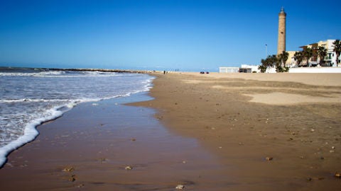 Playa de Regla, en Chipiona