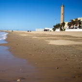 Playa de Regla, en Chipiona