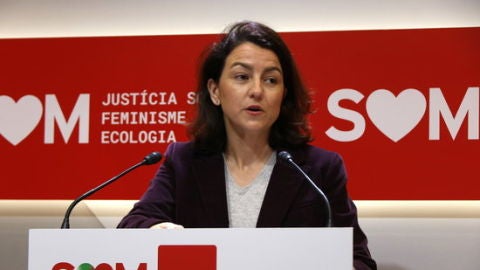Eva Granados, a la seu del PSC