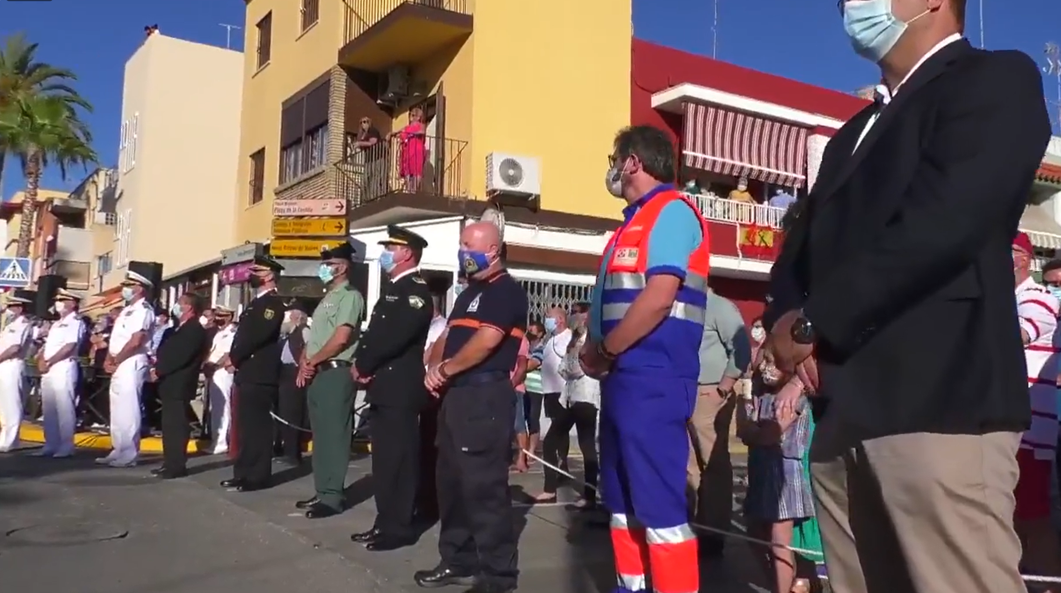 Un homenaje desde Rota hacia el mundo a las víctimas del Covid-19 Un homenaje desde Rota hacia el mundo a las víctimas del Covid-19