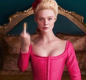 La actriz Elle Fanning, en una imagen promocional de la serie 'The Great' La actriz Elle Fanning, en una imagen promocional de la serie 'The Great'